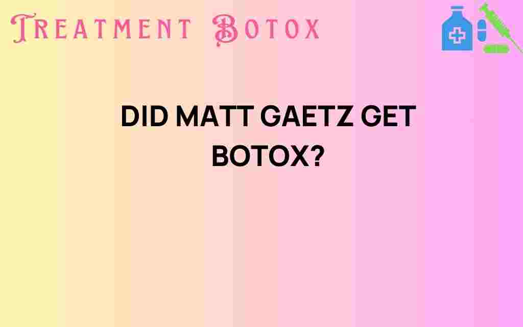did-matt-gaetz-get-botox